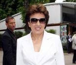Roselyne Bachelot à Roland-Garros, le 30 mai 2010