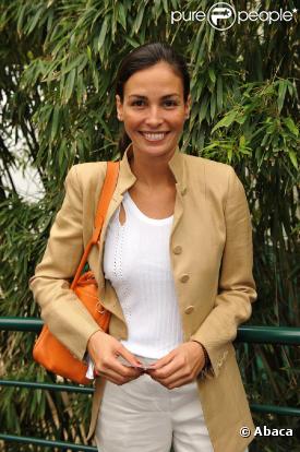 Inés Sastre à Roland-Garros, le 30 mai 2010.
