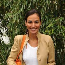 Inés Sastre à Roland-Garros, le 30 mai 2010.