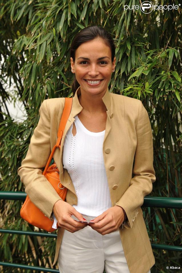 Inés Sastre à Roland-Garros, le 30 mai 2010.