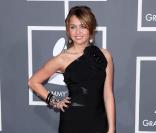 Miley Cyrus aux Grammy Awards en février 2009 