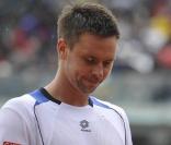 Robin Soderling s'est incliné pour la deuxième fois consécutive en finale de Roland-Garros, cette année contre Rafael Nadal, à Paris, le 6 juin 2010.