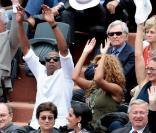 Beyoncé et Jay-Z assistent à la finale Hommes de Roland-Garros le 6 juin 2010