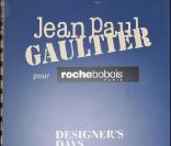 Jean-Paul Gaultier présente sa collection de mobilier en collaboration avec Roche Bobois, le 9 juin 2010 à Paris