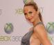 Stacey Keibler, à l'occasion de la présentation de Project Natal , le nouveau jeu vidéo sur X-Box 360, dont la soirée de lancement s'est déroulée au Galen Center de Los Angeles, le 13 juin 2010.