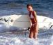 La sublime Cameron Diaz aime décidément être en bikini... Ici, à l'occasion du tournage de Charlie's Angeles 2 , en 2002, en Californie.