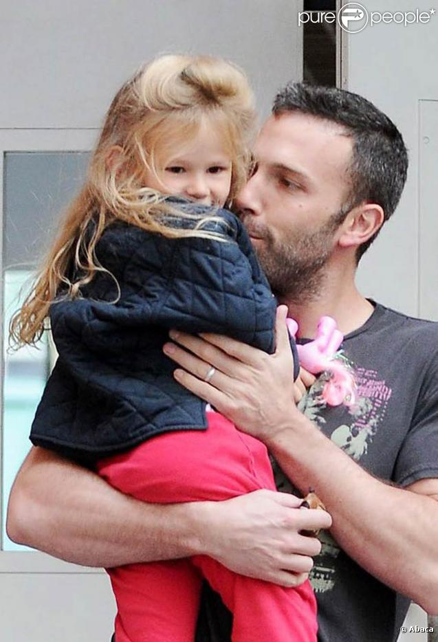 Ben Affleck complètement gaga de sa fille Violet