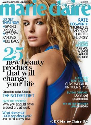 Kate Bosworth dans Marie-Claire UK