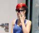 Pour son boyfriend, Rihanna met le paquet question couleurs... Too much ?