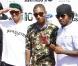 Le groupe N.E.R.D (avec au centre Pharrell Williams) lors de la soirée des BET Awards 2010 au Shrine Auditorium à Los Angeles le 27 juin 2010  