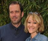 Christian Vadim et sa compagne Julia Livage 