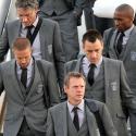 Terry, Cole, Lampard, Beckham... : Retour au bercail sinistre, malgré la présence de leurs compagnes...