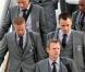 Après la sèche élimination des Trois Lions par l'Allemagne, la délégation anglaise, manifestement très déçue, a fait son retour à Londres le 29 juin...