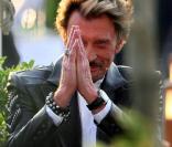 Johnny Hallyday, lors de son 67e anniversaire, à Paris.