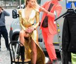 Le mannequin russe Natasha Poly à Paris en juin 2010