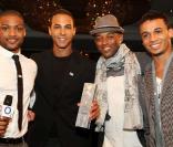 Silver Clef Awards à Londres, le 2 juillet 2010 : le gorupe JLS 