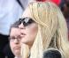 Lindsay Lohan, à la sortie du tribunal de Beverly Hills, après la sentence (3 mois de prison ferme), le 6 juillet 2010.
