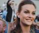 Leighton Meester au défilé Chanel Haute Couture 2010/2011 le 6 juillet 2010 au Grand Palais 