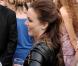 Leighton Meester au défilé Chanel Haute Couture 2010/2011 le 6 juillet 2010 au Grand Palais 