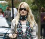 Claudia Schiffer à Londres, le 7 juillet 2010