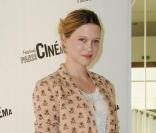 Léa Seydoux lors de la présentation de Petit Tailleur dans le cadre du festival Paris Cinéma le 6 juillet 2010 à Paris