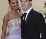 Zoe Saldana et son fiancé Keith Britton 