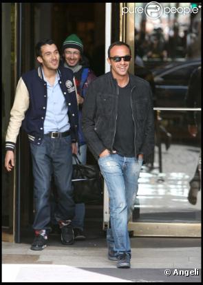 Nikos Aliagas, Mustapha et Florian
