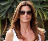 Cindy Crawford à Los Angeles avec sa fille Kaya le 21/07/10