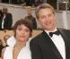 Emma et son père Antoine de Caunes