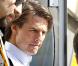 Tom Cruise à l'arrivée de l'étape du Tour de France, à Bordeaux, le 23 juillet 2010.