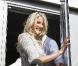 Cameron Diaz à l'arrivée de l'étape du Tour de France, à Bordeaux, le 23 juillet 2010.
