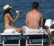 Channing Tatum et sa femme Jenna Dewan, lors du Global Festival Music et Cinema, sur l'île d'Ischia, au large de Naples, en Italie, le 16 juillet 2010.