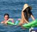 Channing Tatum et sa femme Jenna Dewan, lors du Global Festival Music et Cinema, sur l'île d'Ischia, au large de Naples, en Italie, le 16 juillet 2010.