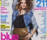 Drew Barrymore en couverture du magazine Nylon