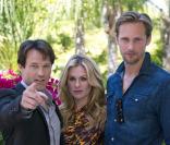 Anna Paquin, Stephen Moyer et Alaxander Skarsgard, Stockholm, juillet 2010 