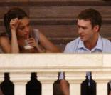 Justin Timberlake et Mila Kunis sur le tournage du film Friends with Benefits à New York le 1er août 2010