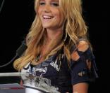 Ke$ha et Lamar Odom, ailier star des Lakers, sont les nouveaux ambassadeurs de la division montres de la marque Casio, et participaient à la conférence de presse donnée le 2 août à New York par le géant japonais.