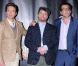 Robert Downey Jr., Zack Galifianakis et Todd Phillips, lors du ShowWest de Las Vegas, en mars 2010.