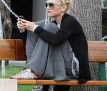 Gwen Stefani et son mari Gavin Rossdale, leurs fils Zuma et Kingston, à Los Angeles