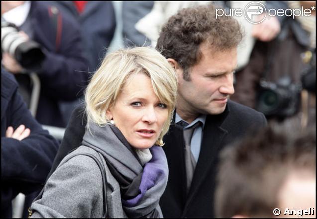 Pierre Sled et sa femme Sophie Davant, attristés par la perte de Thierry Gilardi