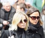 Flavie Flament et Sandrine Quétier dissimulent leur peine derrière des lunettes de soleil