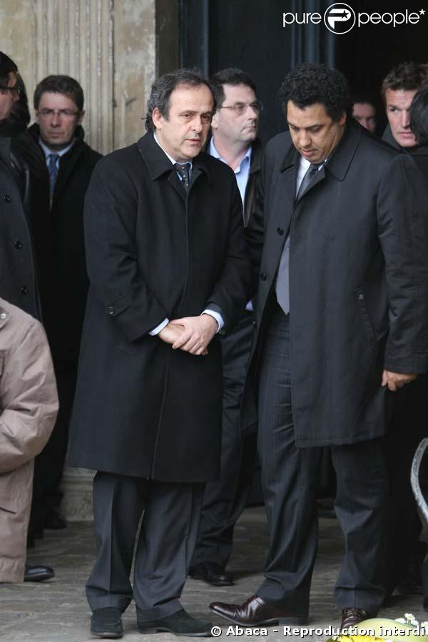 Michel Platini et Serge Blanco