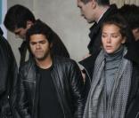 Melissa Theuriau et Jamel Debbouzet sont venus saluer Thierry Gilardi...