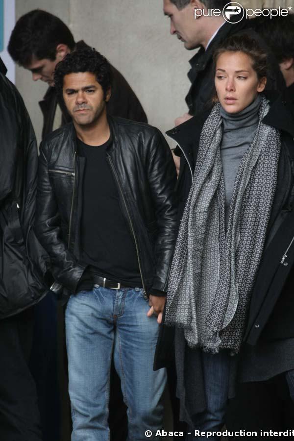 Melissa Theuriau et Jamel Debbouzet sont venus saluer Thierry Gilardi...