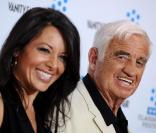Jean-Paul Belmondo et sa compagne Barbara Gandolfi