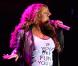 Mariah Carey en concert au festival Rodeo of Barreto, au Brésil, le 21 août 2010