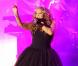 Mariah Carey en concert au festival Rodeo of Barreto, au Brésil, le 21 août 2010