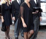 Les obsèques du prince Carlos Hugo de Bourbon-Parme, décédé le 18 août, se sont déroulées le 28 août à la basilique Santa Maria della Steccata. Les princes Constantijn et Friso avec leurs épouses Laurentien et Mabel. 