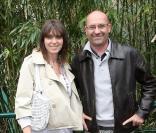 Laurent Fignon et sa femme Valérie en mai 2010 