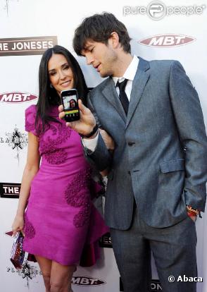 Demi Moore et Ashton Kutcher